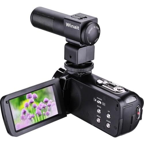 FULL HD 720p digital video camera night vision home use cheap gift digital video recorder with 3.0'' touch display free shipping