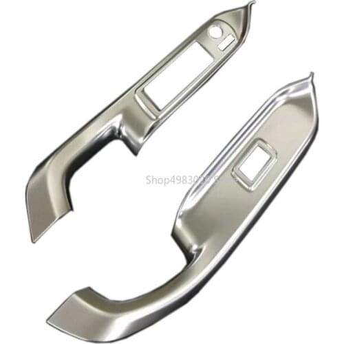 For Toyota Voxy Noah R80 2014-2017 2018 Window Lifter Control Window Switch Decoration Armrest Panel Cover Trim Car Accessories