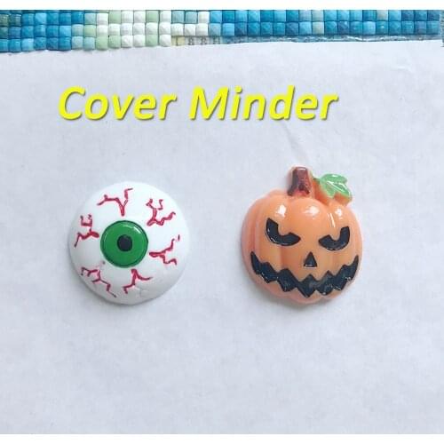 Diamond Painting Tools Halloween Decor Pumpkin Cover Minder