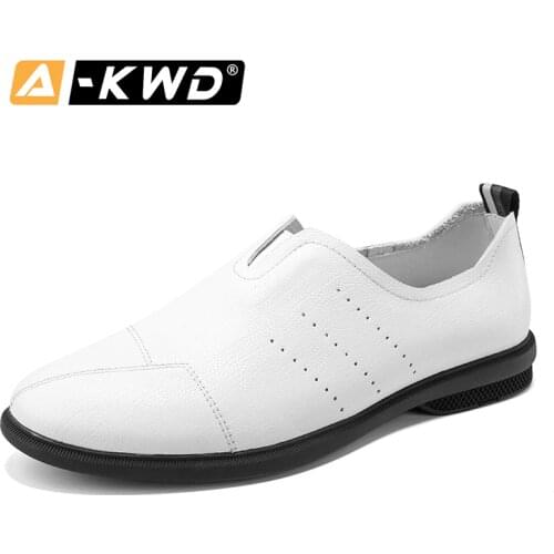 Summer Genuine Leather Men Casual Shoes 2020 Italian Men Loafers Moccasins Breathable Slip on Black Driving Shoes Plus Size 46