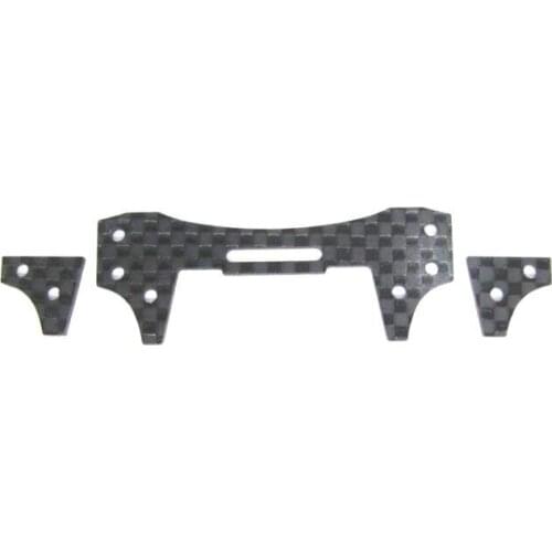 1 Set 1.5mm Carbon Fiber Front Reinforcing Cut Plate For VS Chassis Of 1/32 Scale Mini 4WD Car Model
