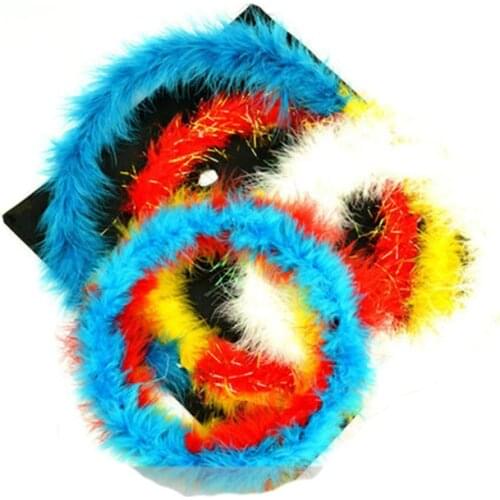 Color changing feather circle magic tricks magic props A full set of Complimentary scarf magic props magician Trick gimmick