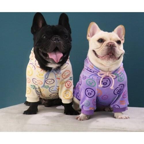 Winter Pet Clothes Cat Dog Clothes For Small Dogs Fleece Keep Warm Dog Clothing Hoodie Coat Jacket Sweater Bulldog Costume