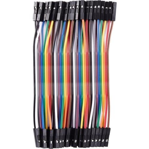 10cm 2.54mm Female to Female Dupont Wire Jumper Cable for Arduino Breadboard