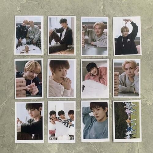 16Pcs/Set Kpop ENHYPEN Self-made LOMO Cards Album Photocard LOMO Card For Fans Gift
