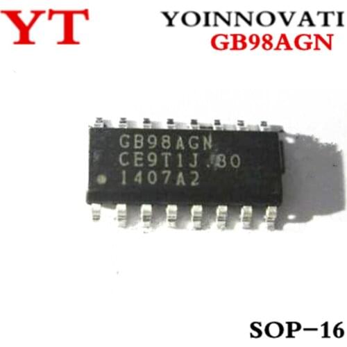 5pcs GB98AGN-A2-0-TR GB98AGN-A2 GB98AGN SOP-16 IC