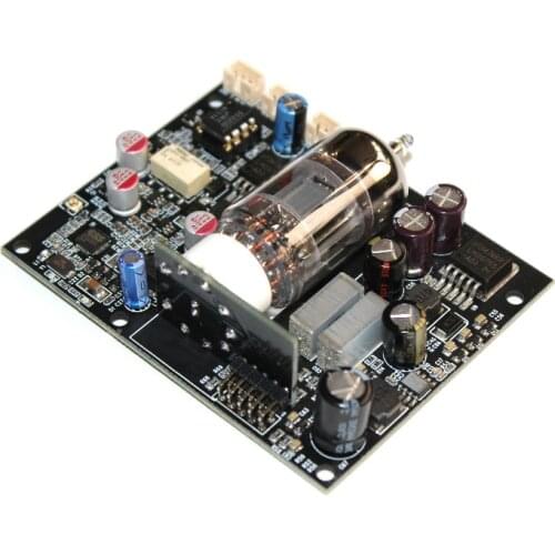 SOTAMIA APTX CSR8675 Bluetooth 5.0 Audio Receiver Board 12AU7 Tube Home Theater ES9018 DAC I2S Decoder Board 24Bit/96Khz LDAC