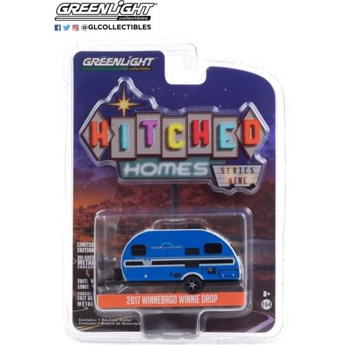 GreenLight 1:64 2017 Winnebago Winnie Drop Alloy model car Metal toys for childen kids diecast gift