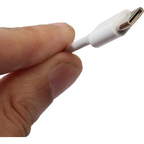 Type C to 3.5mm Earphone Cable Adapter USB Audio Female Jack White