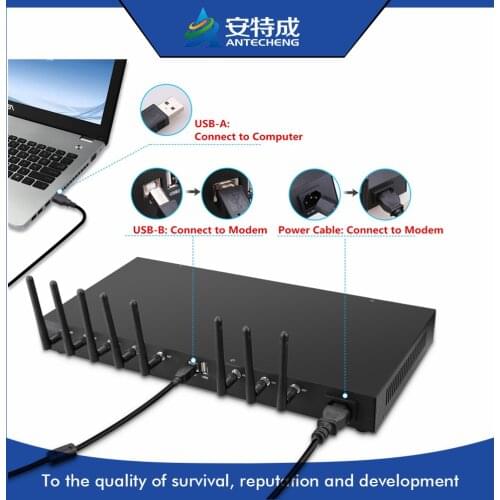 Wavecom 8 port sms rackable modem pool Q2406B, slim modem sms/recharge/ussd gsm 8 port modem pool