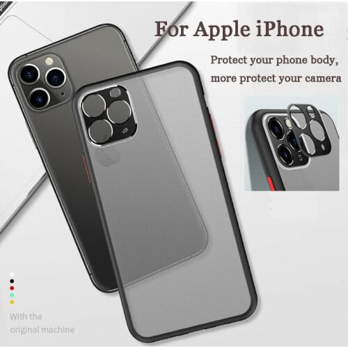 One Pices Phone Case for iPhone11 Pro Max Clear Back Back Camera Protector Cover for iPhone XS Max Xr X 7 6 8 Plu