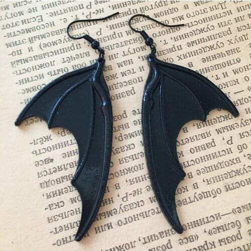 Bat Wing Earrings,Bat Earrings,Halloween Earrings,Vampire Bat Earrings,Bat Lovers,Witches,Gothic Victorian Earrings