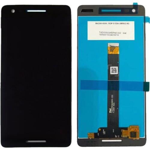 5.5" Top Quality Screen For Nokia 2.1 2 (2018) TA-1080 TA-1084 TA-1092 TA-1093 LCD Display+Touch Screen Digitizer Assembly Black