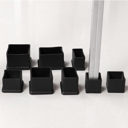 20Pcs Anti Vibration Feet Covers Furniture Legs Caps Anti Slip Rubber Pads Wood Floor Guard Hardware Table Chair Legs Protectors