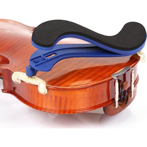 4/3 Violin Shoulder Rest Adjustable Chin Rest Holder Violin Parts Accessories for Concert Violin Performance