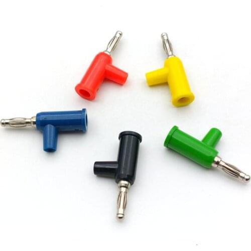 5pcs 4MM Banana Plug Screw Cable Lock Terminals for BINDING POST Probes adapter