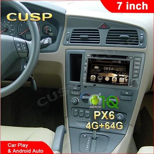 CUSP Android 10.0 Car dvd player for VOLVO S60 2000 2001 2002 2003 2004 Android 2 Din Car Auto Radio gps stereo Multimedia Audio
