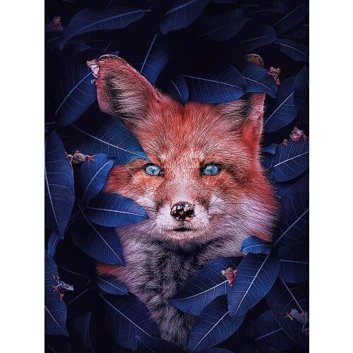 Flower Animals DIY Embroidery 11CT Cross Stitch Kits Needlework Craft Set Printed Canvas Cotton Thread Home Dropshipping