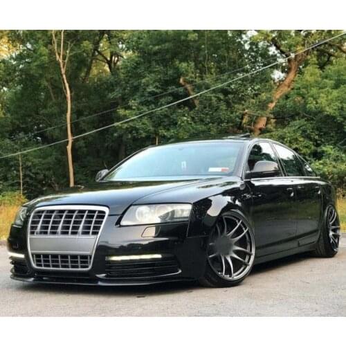 For Audi A6 C6 S6 S Line For Cupra R Front Spoiler Bumper Lip Universal 3 Piece Euro Lip