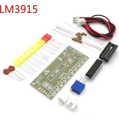 Hot Selling! 1 PCS Electronic diy kit LM3915 Audio Level Indicator DIY Kit Electronic Production Suite Good