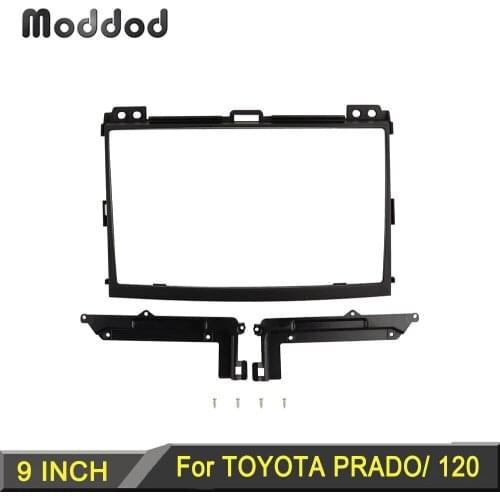 9 Inch Dash Refitting Installation Kit fit for TOYOTA PRADO 120 2009 Radio Fascias Frame Stereo GPS DVD Player Surround Panel