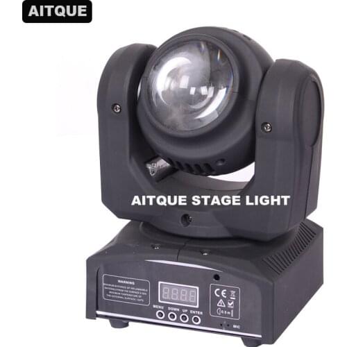 New dj lighting mini moving head led rgbw 40w moving spot moving head beam light