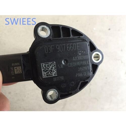 SWIEES NEW Original For Oil Level Sensor with Seal VW PASSAT B8L GOLF 7 EA888 Third-generation engine 03F 907 660E 03F907660E