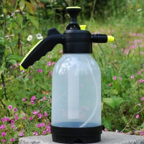 Air Pressure Sprayer Watering Watering Can Sprayer 2L Hand Pressurized Foam Water Sprayer Foam Lance Nozzle Garden Supplies