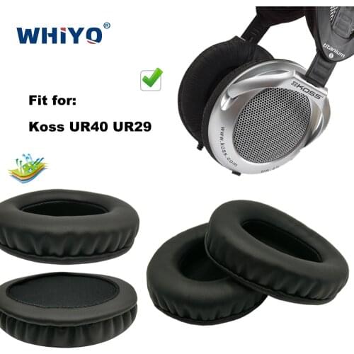 Replacement Ear Pads for Koss UR40 UR29 UR 40 29 UR-40 UR-29 Headset Parts Leather Cushion Velvet Earmuff Earphone Sleeve Cover