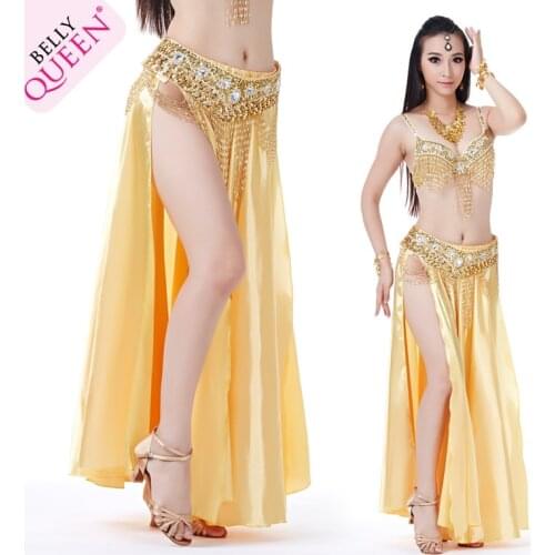 Hot Sale Women Acetate Bellydance Costume Professional Sexy Woman Belly Dance Skirt Stage