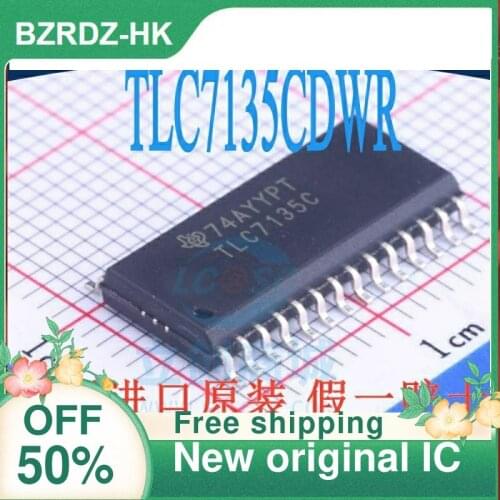 2-10PCS/lot TLC7135CDWR SOP-28 TLC7135C New original IC