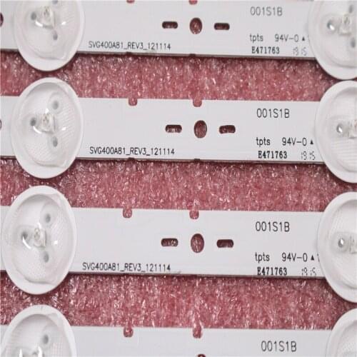 395mm LED Backlight Lamp strip 5leds for So ny 40 inch TV KLV-40R470A SVG400A81 REV3 121114 S400H1LCD-1
