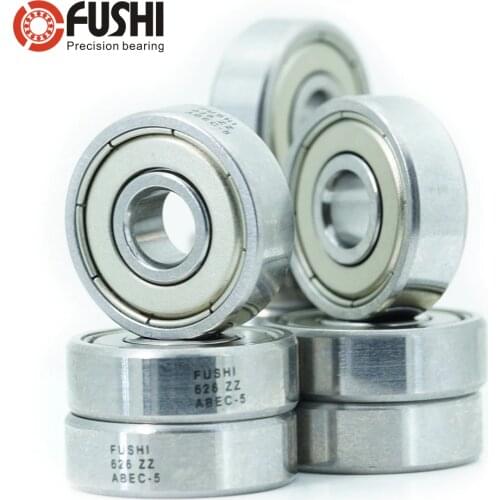 626ZZ Bearing ABEC-5 10PCS 6X19X6 mm Miniature 626Z Ball Bearings 626 ZZ EMQ Z3V3 Quality