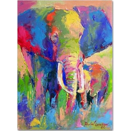 Diamond Painting African Cool Elephants Cross Stitch Diamond Embroidery beadwork Full Mosaic kit Picture Of Rhinestones JS3080