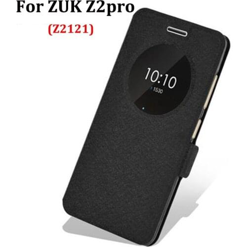 Open window cover For Lenovo ZUK Z2pro Case cover PU leather Cases For Lenovo ZUK Z2 pro case flip shell Z2121 back cover