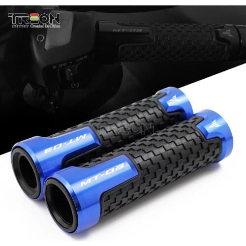 CNC PVC Universal Motorcycle Handle Bar Grips For Yamaha MT03 MT-03 MT 03 2.2/2.4cm Motorcycle Accessories