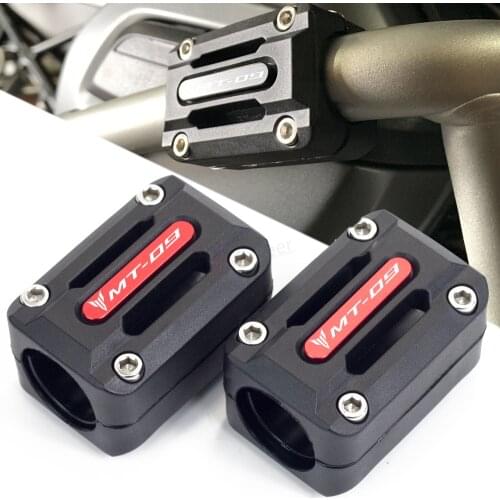 Motorcycle Decorative Block Crashbar Decor For Yamaha MT09 Tracer FZ09 FJ09 MT-09 MT 09 2017-2020 Engine Guard Protection Bumper