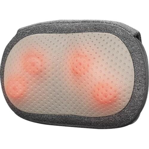 Cervical spine massager electric multifunctional neck waist and abdomen massager home car car massage pillow