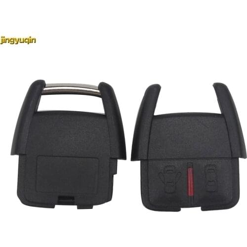 Jingyuqin Remote Car Key Fob Case Shellfor Chevrolet Horton Blank 2 Buttons Key Cover Case Styling