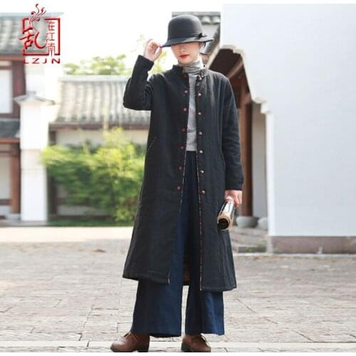 Женские черные куртки LZJN China At AliExpress