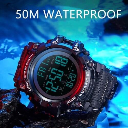 Mens Watches SKMEI Brand Sports Military Waterproof LED Digital Chrono Countdown Army Male Wrist watch Clock Relogio Masculino