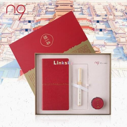 N9 jin zhou Fountain Pen,Fine Writing, Exquisite Case Set, Vintage Collection with Ink Refill Converter, Adults Signature pen