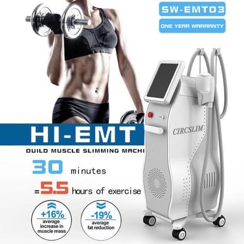 2020 NEW HI-EMT Electromagnetic Muscle Building Fat Burning Stimulation Slimming Beauty Machine