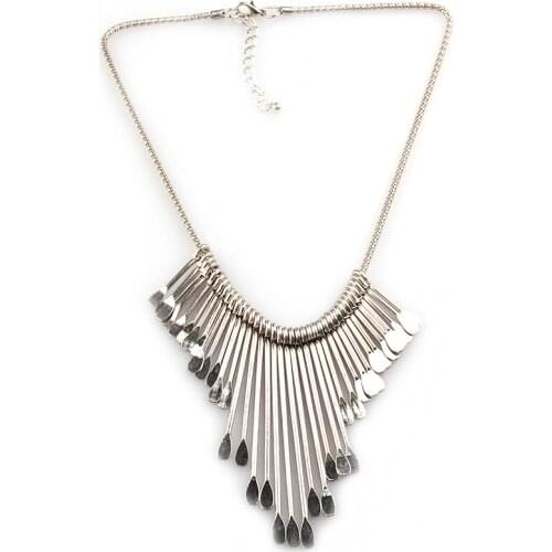 Free shipping alloy women metal different size earpick Necklace jewelry for lady holiday gift