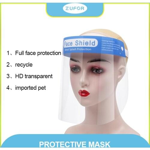 Transparent mask, anti-fog protection, go out ebay isolation mask, anti-droplet, adult and child face screen transparent cover