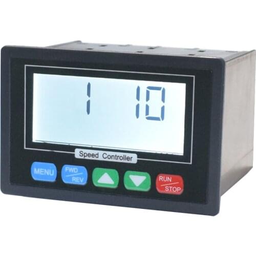 DC 10V-55V PWM DC Dual Motor Speed Controller Intelligent Wireless Remote Control LCD Digital Display Speed Timing Controller