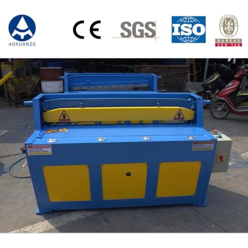 Q11-1.5*1500 electric shearing machine for duct, metal sheet cutting machine
