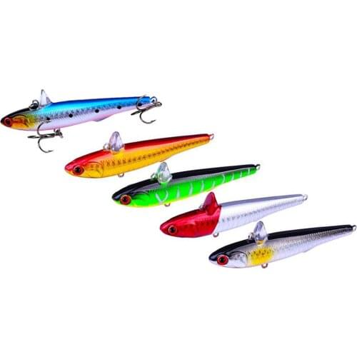 Minnow Fishing Lures with Two Treble Hooks Life-Like Swimbait Fishing Bait Crankbait for Bass Trout Walleye Redfish