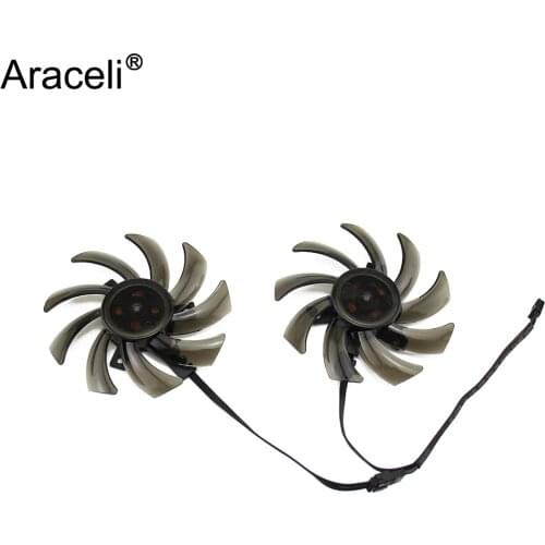 2PCS/lot 85mm Fan GA91S2U GPU Cooler Fan Replace For Palit GeForce GTX1060 GTX1080 GTX1070 GTX1070Ti 8G Dual Video Card Fan