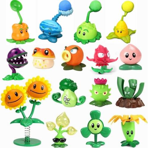 Plant war zombie cartoon doll hand-made doll to war interactive childrens toys